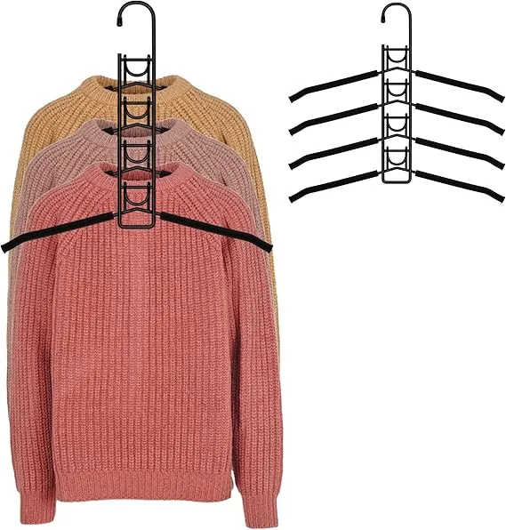 5 in 1 Non-Slip Metal Sweater Hanger