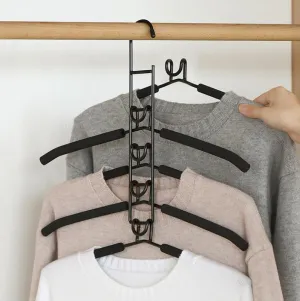5 in 1 Non-Slip Metal Sweater Hanger