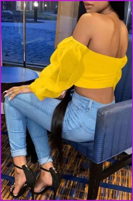 6 Colors Casual Mesh top