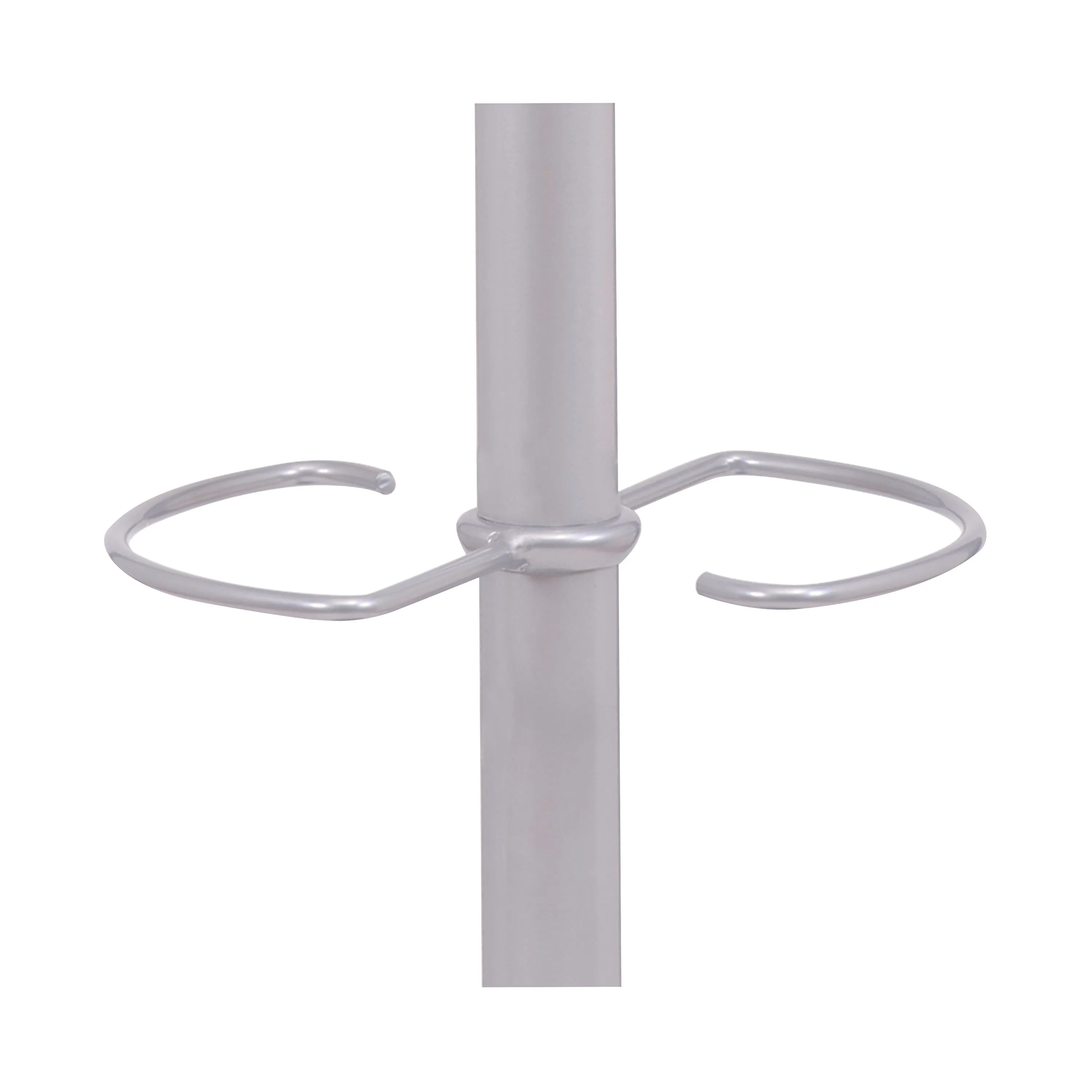 Alba Vienna Coat Stand 350x350x1790mm Metal/Wood PMVIENNA