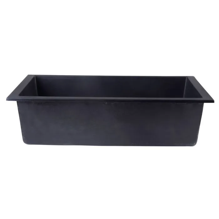 ALFI brand AB3020UM 30" Undermount Single Bowl Granite Composite Kitchen Sink