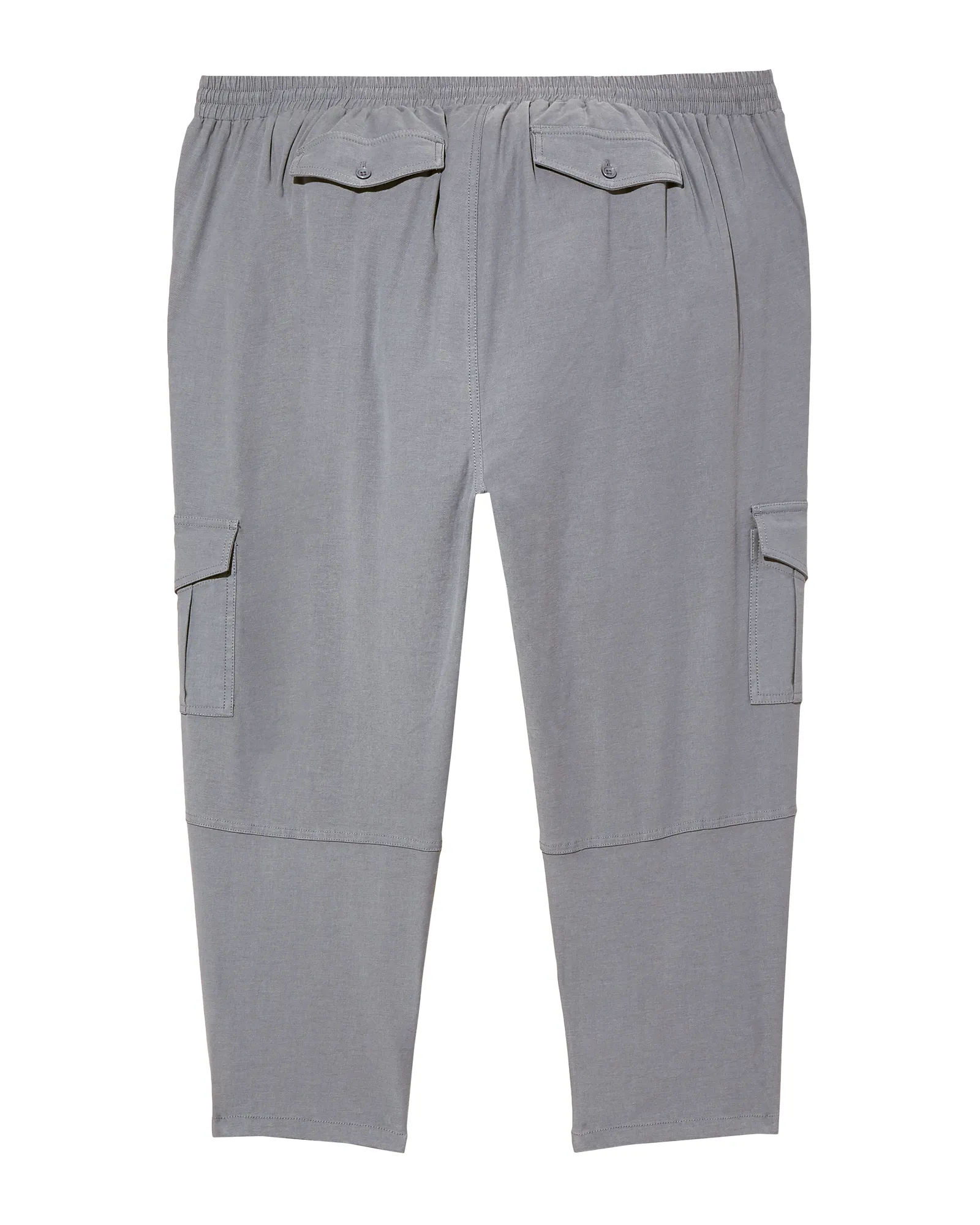 Almada Cropped Utility Pant | Light Grey