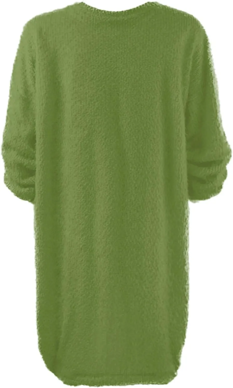 Azeralia Sweater Dress Fall Dresses for Women 2024 Crew Neck Long Sleeve Midi Dress Winter Sweater Knit Dress
