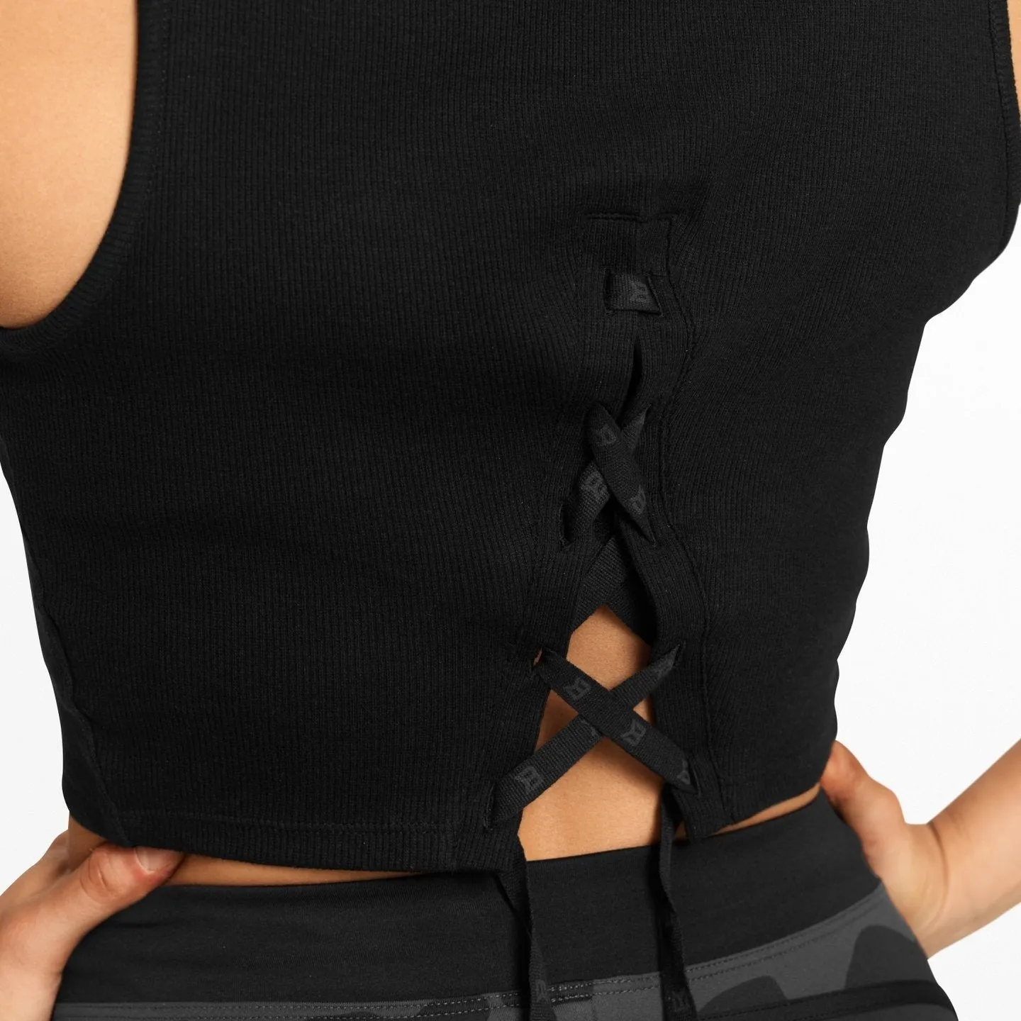 Better Bodies Astoria Laced Tank - Black