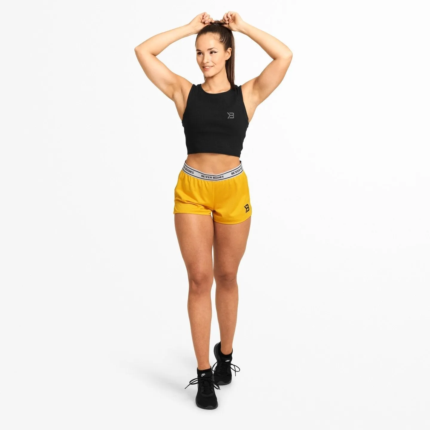 Better Bodies Astoria Laced Tank - Black