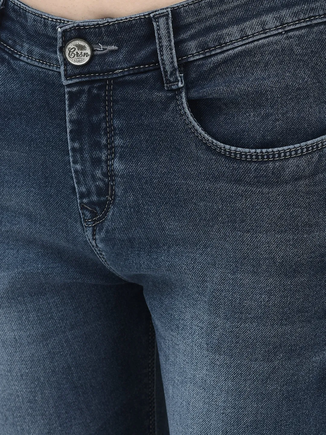 Blue Skinny Stretchable Jeans
