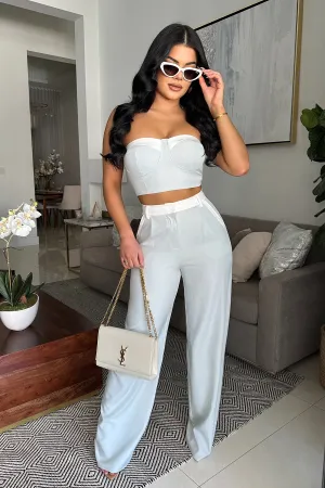 Breezy Weekend Pant Set (Light Blue)