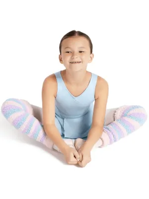Capezio CK10984W Harmonie 18" Striped Pamper Legwarmer
