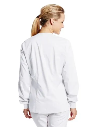 Cherokee 1330 Women's Luxe Snap-Front Warm-Up Jacket