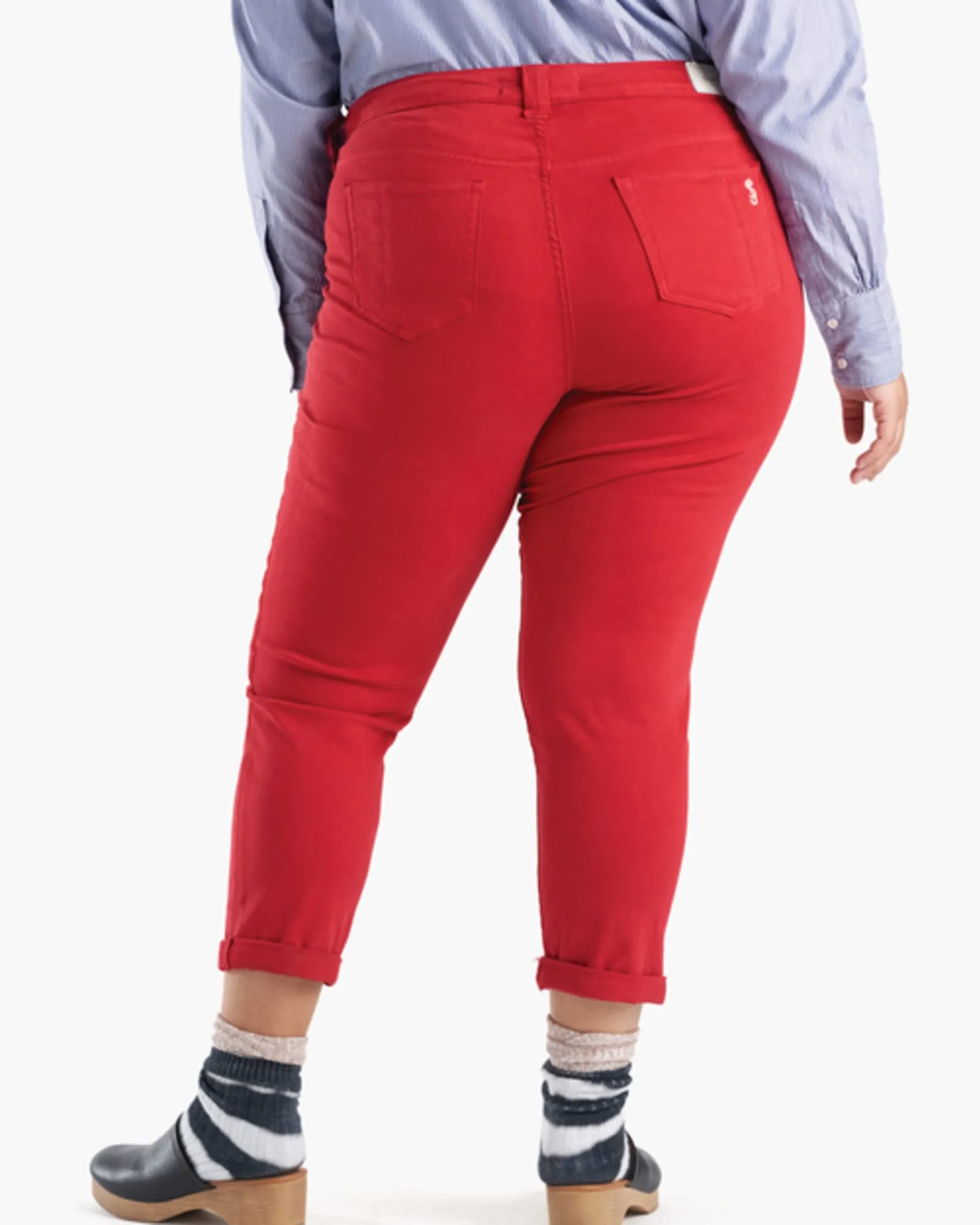 Clara Mid-Rise Boyfriend Jean | DARK PINK