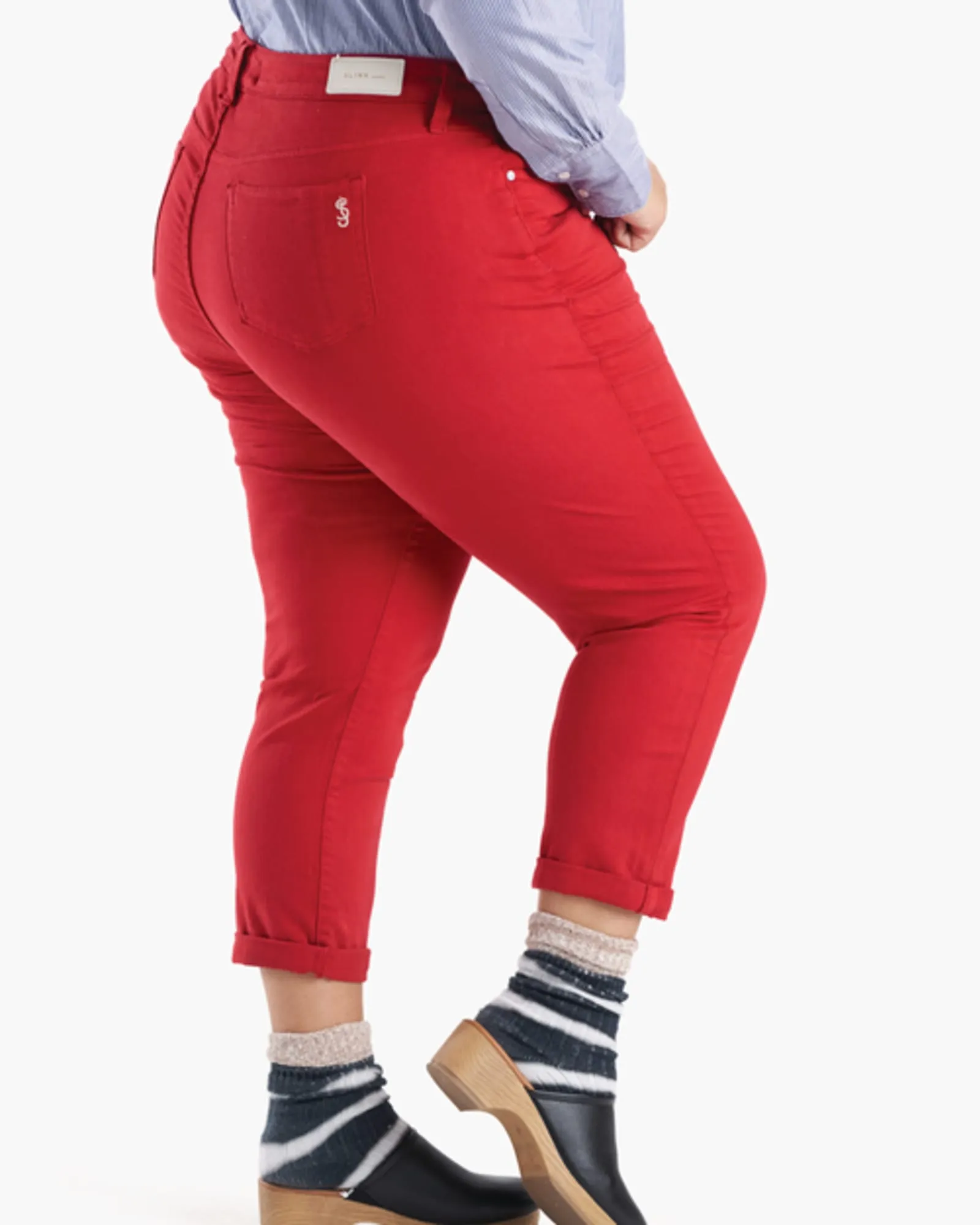 Clara Mid-Rise Boyfriend Jean | DARK PINK