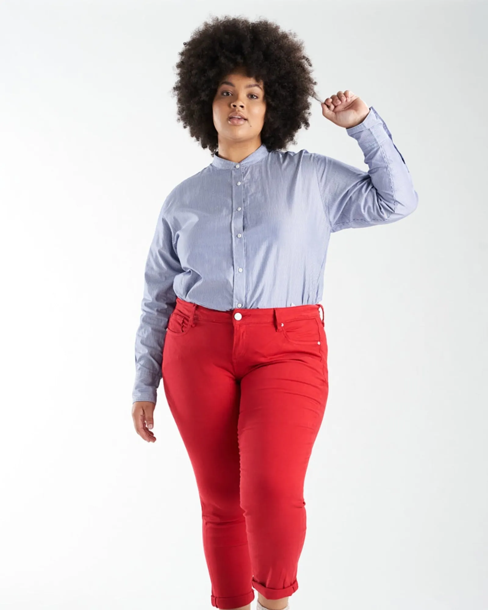 Clara Mid-Rise Boyfriend Jean | DARK PINK