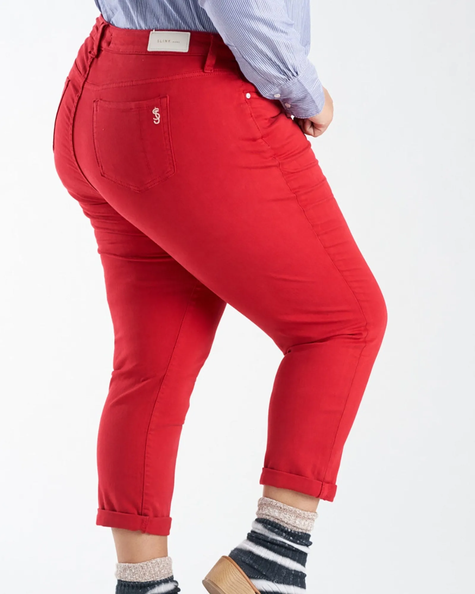 Clara Mid-Rise Boyfriend Jean | DARK PINK