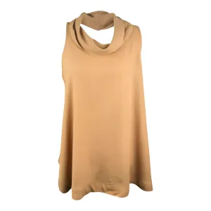 Cowl Neck with Strappy Back Top