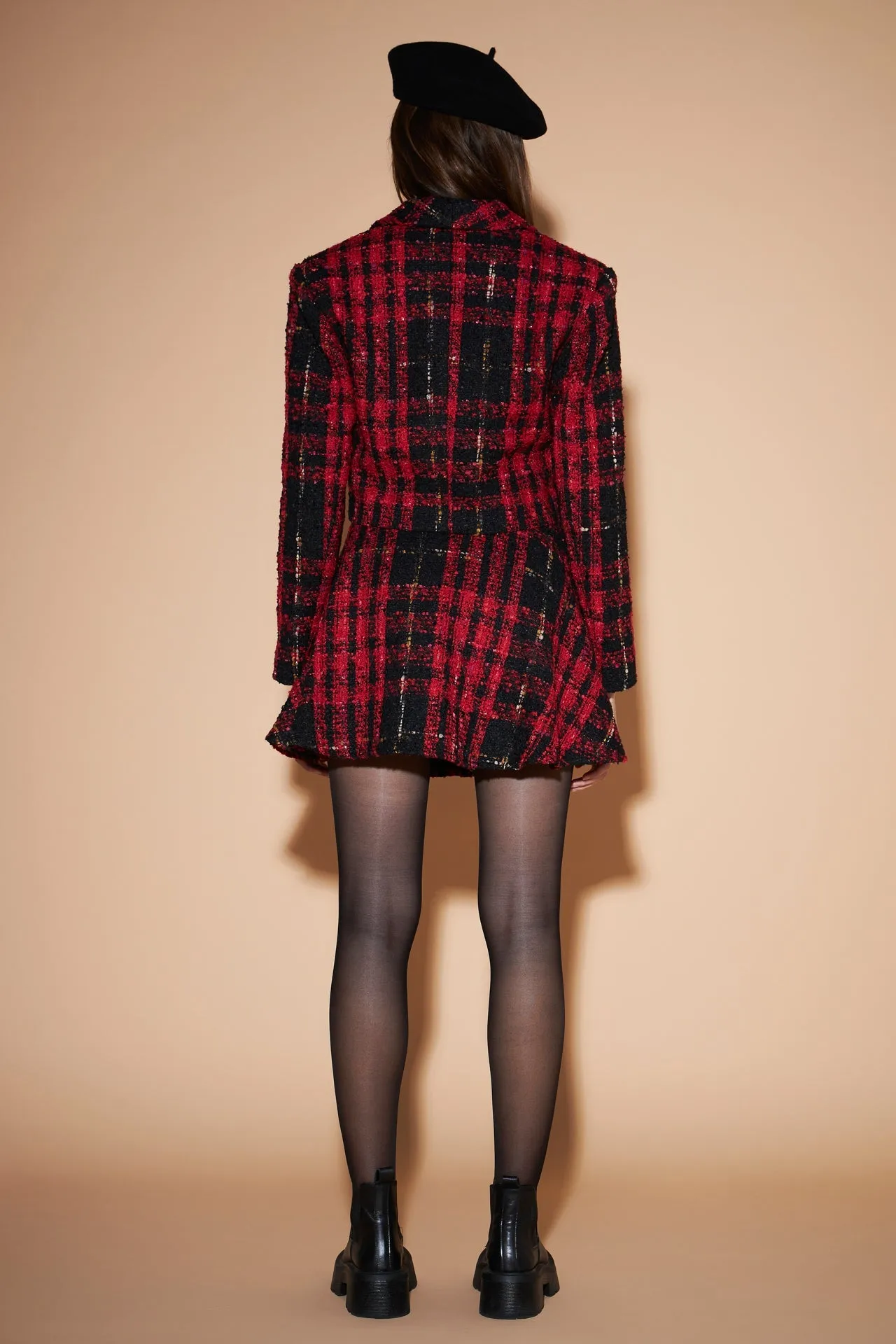 Cropped Tweed Jacket