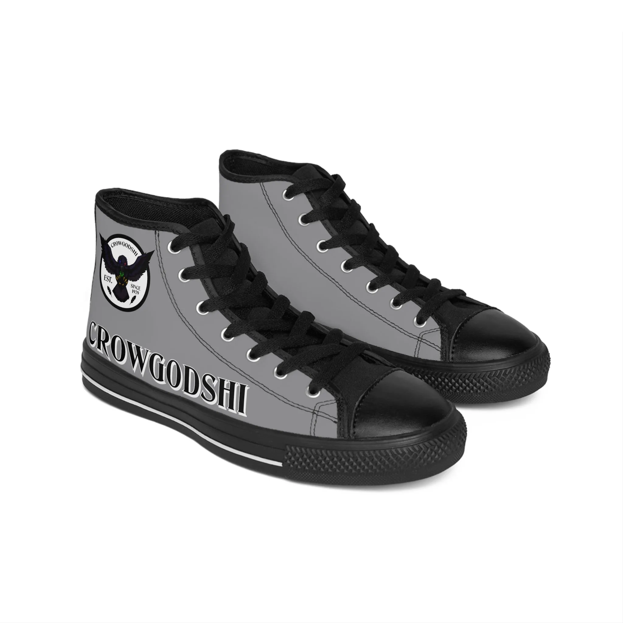 Crowgodshi High-Tops, GREY