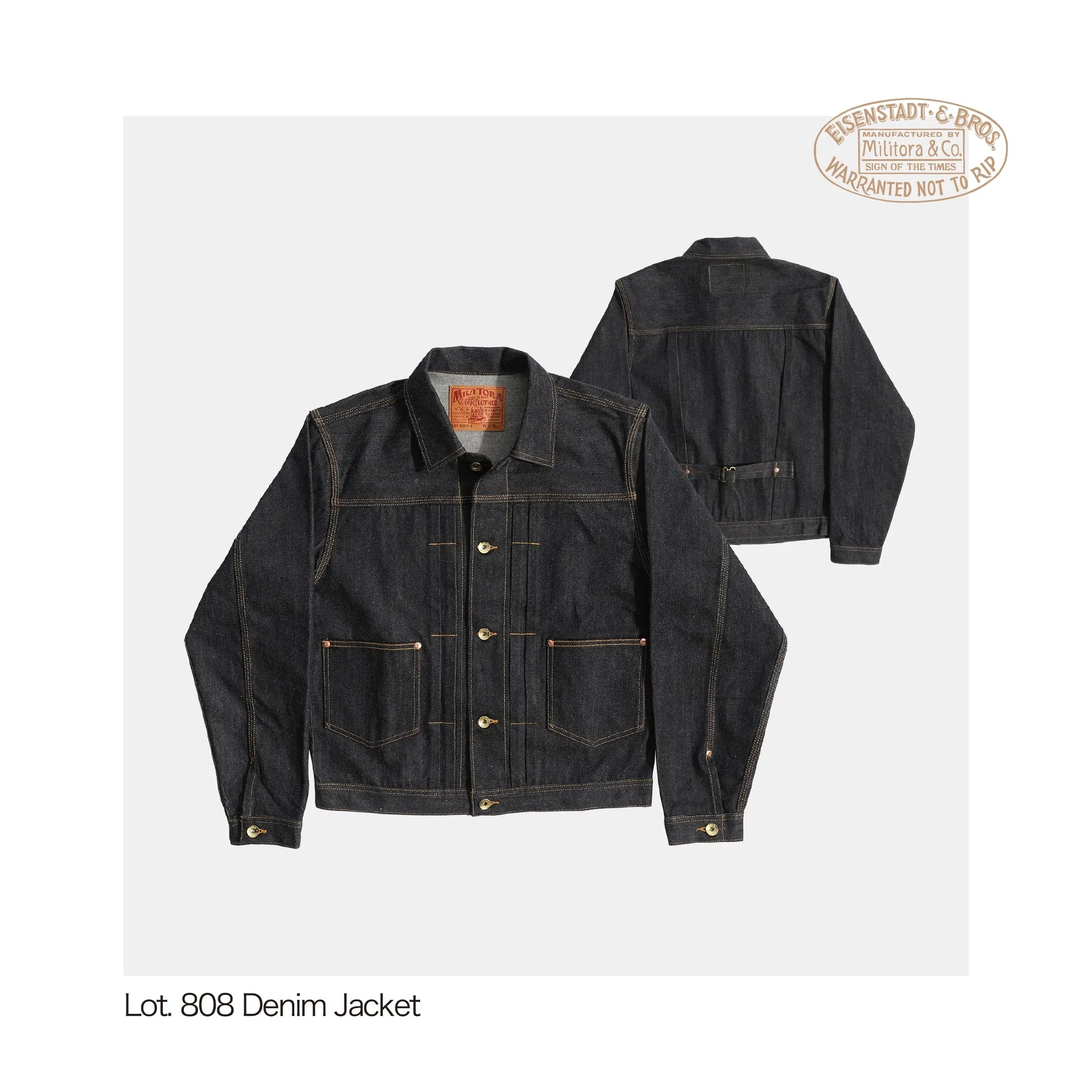 Dark Denim Jacket & Jeans Set
