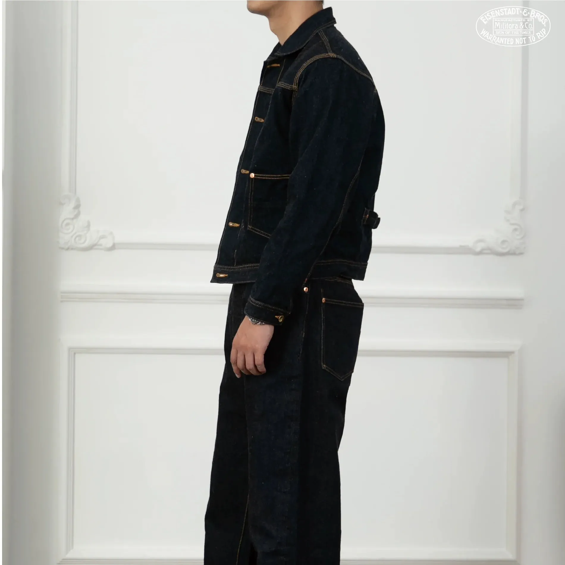 Dark Denim Jacket & Jeans Set