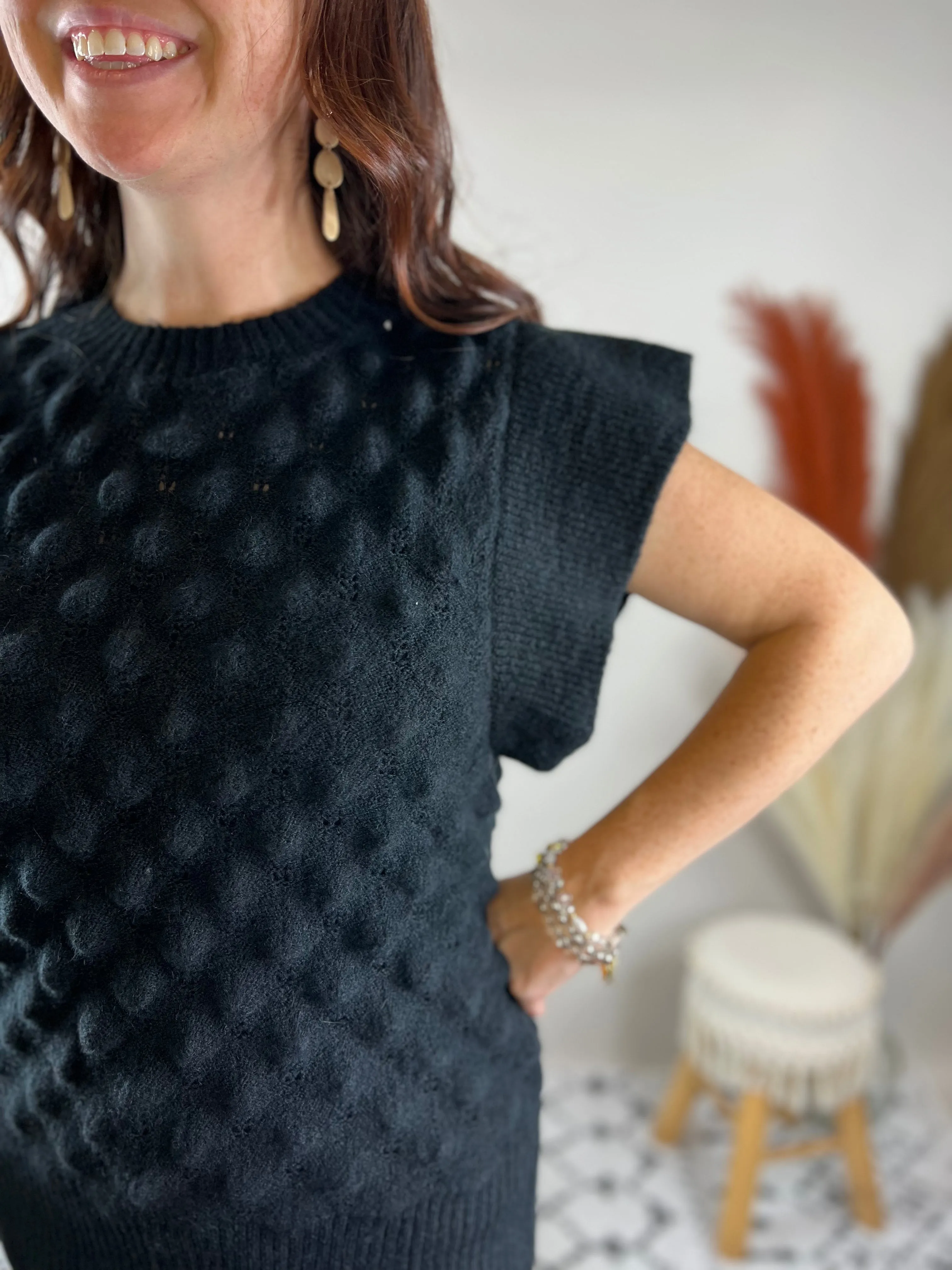 Dress It Up Ruffle Sleeved Sweater