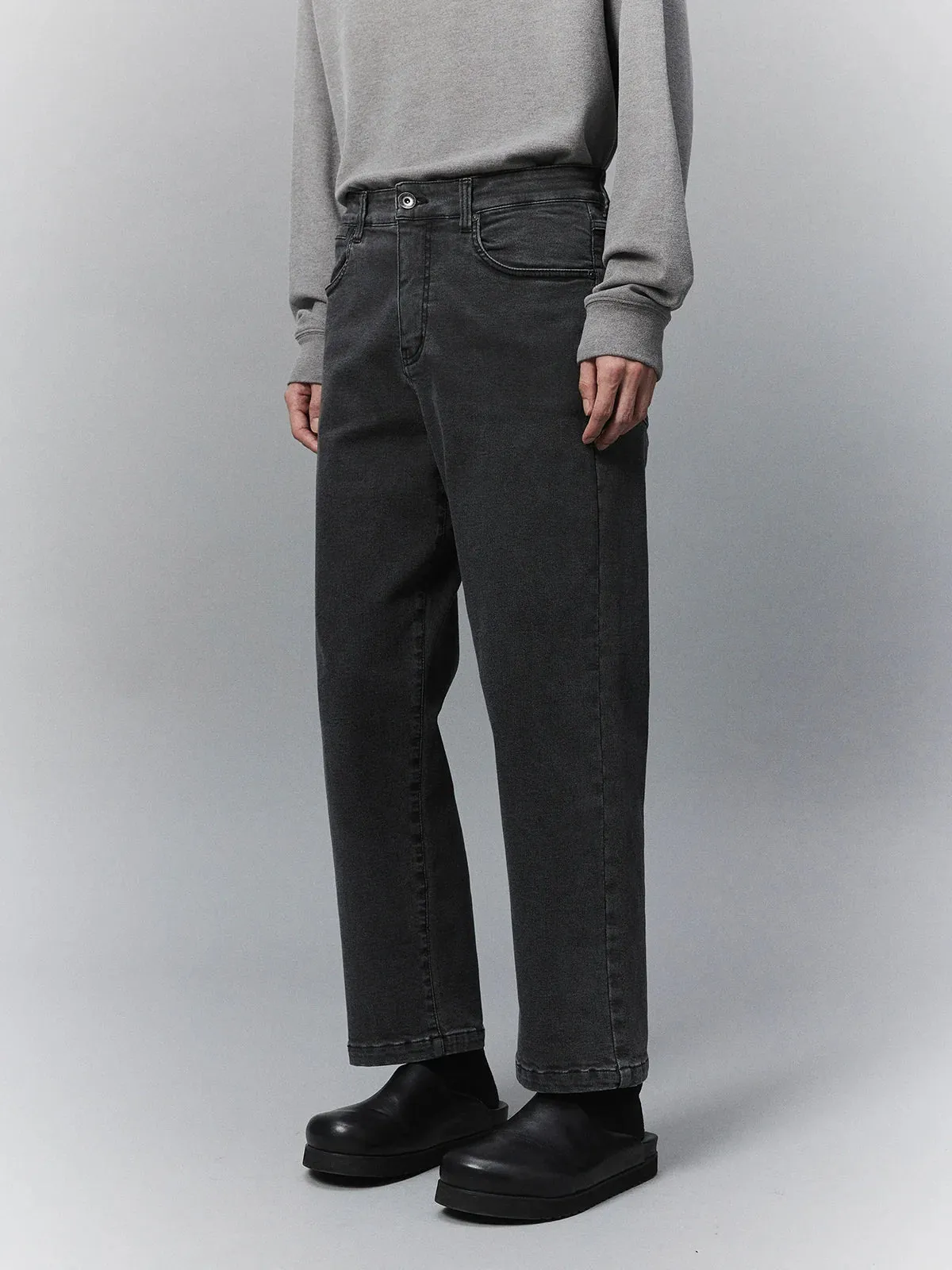 Essential Straight-Leg Jeans