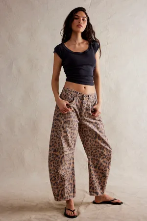 Good Luck Leopard Printed Barrel