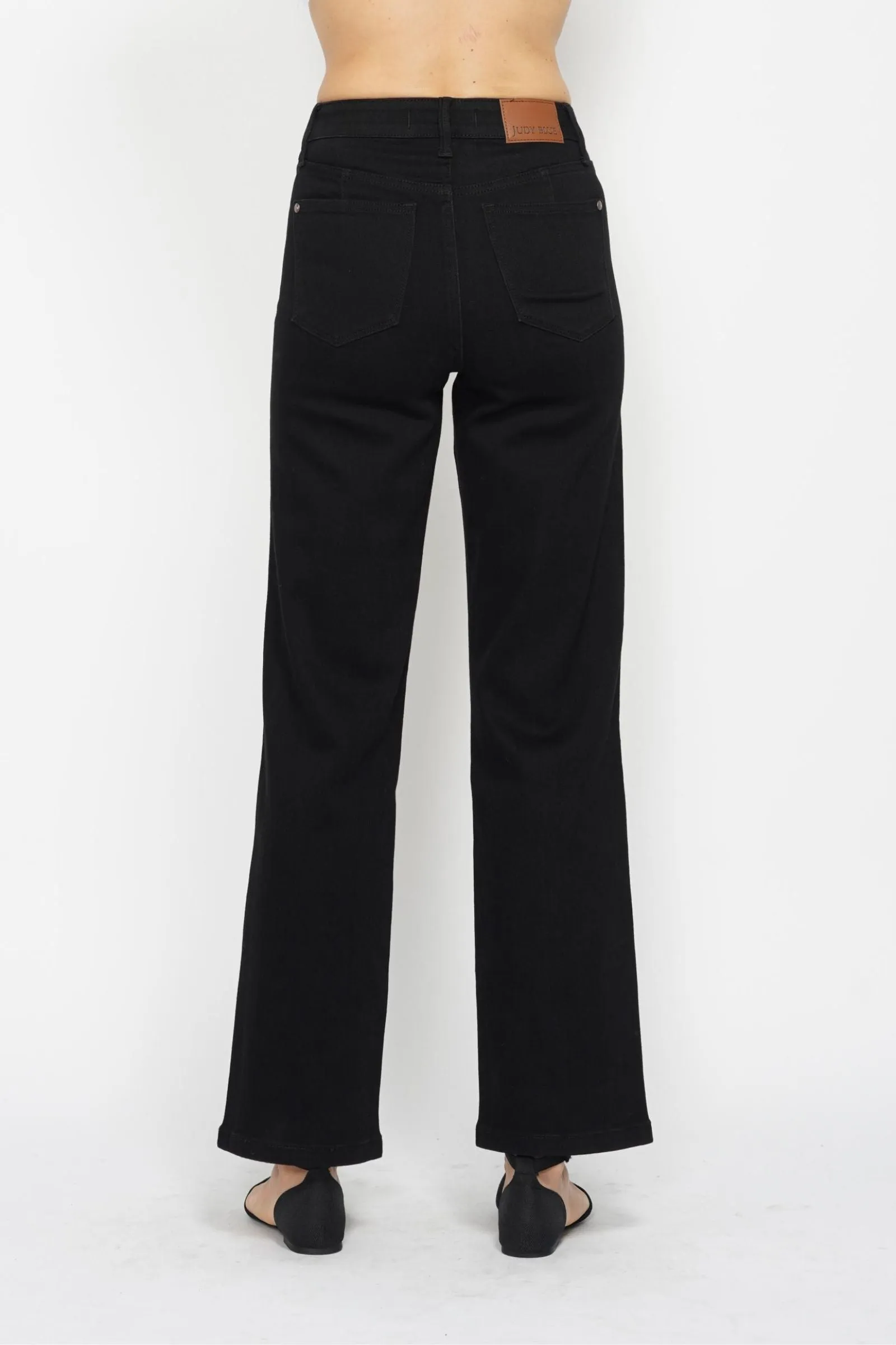 Judy Blue Tummy Control Classic Straight- Black