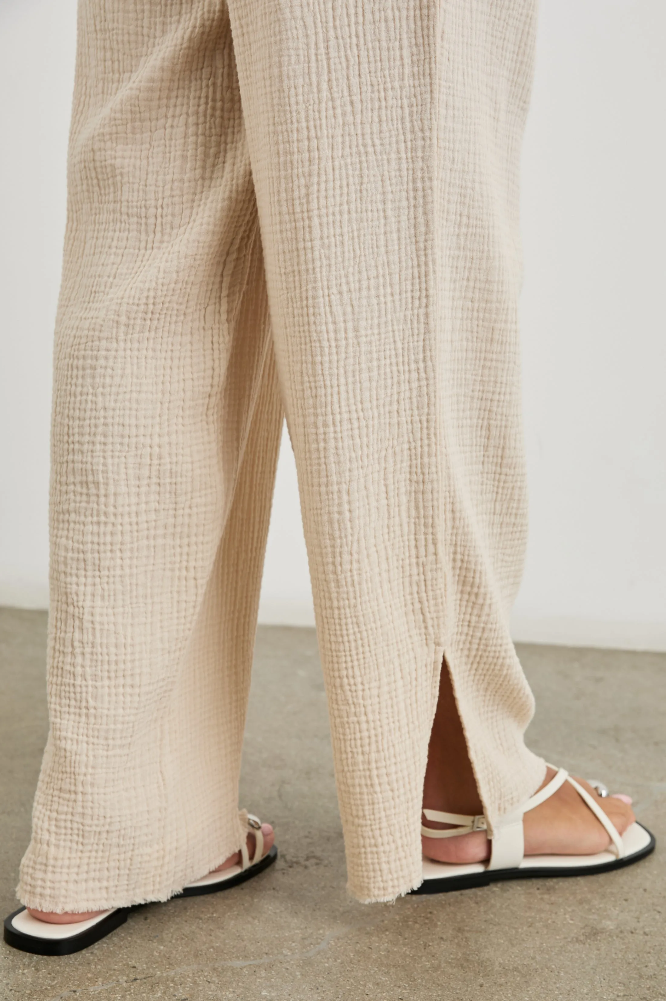 LEON PANT - FLAX