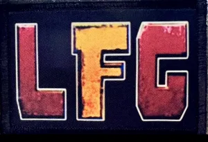 LFG Let's Fucking Go! Deadpool Morale Patch
