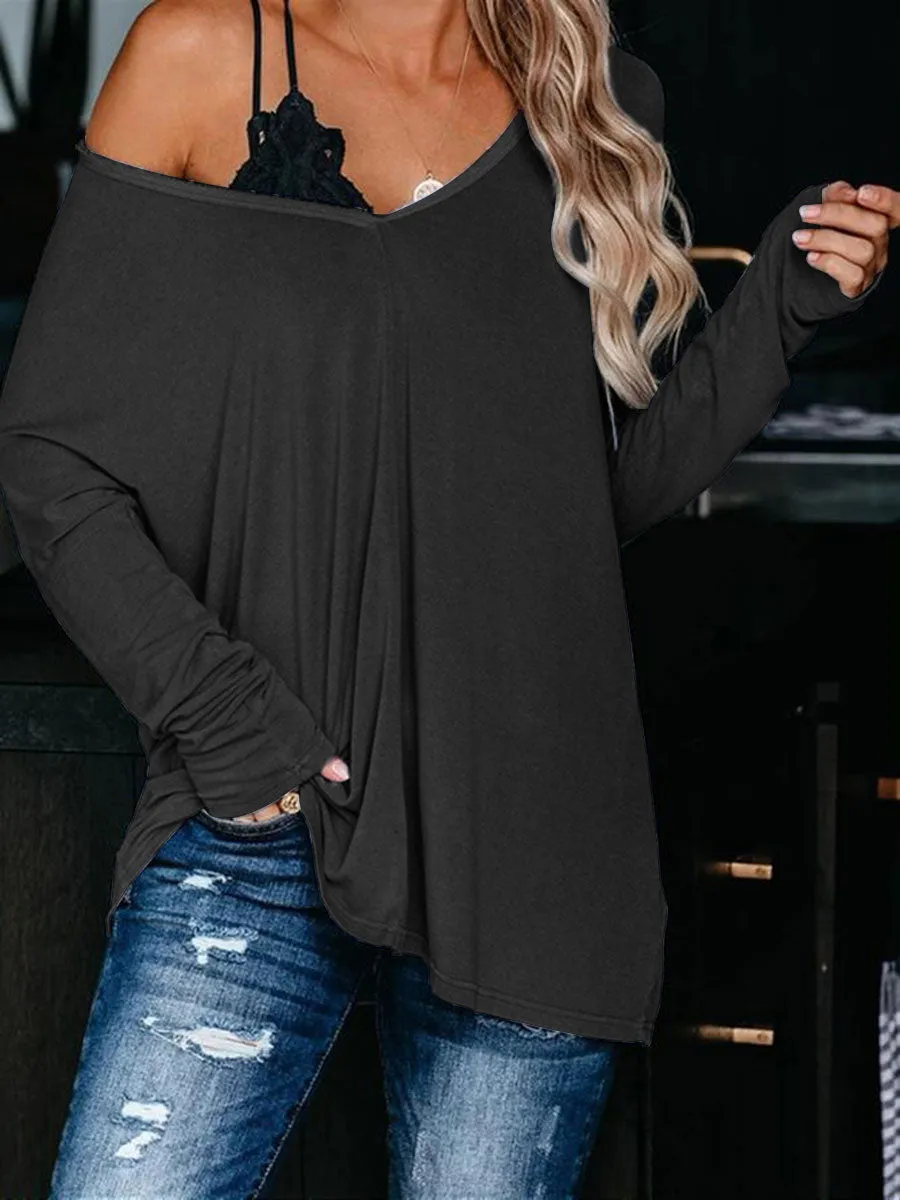Long Sleeve Casual Cotton Shirts & Tops