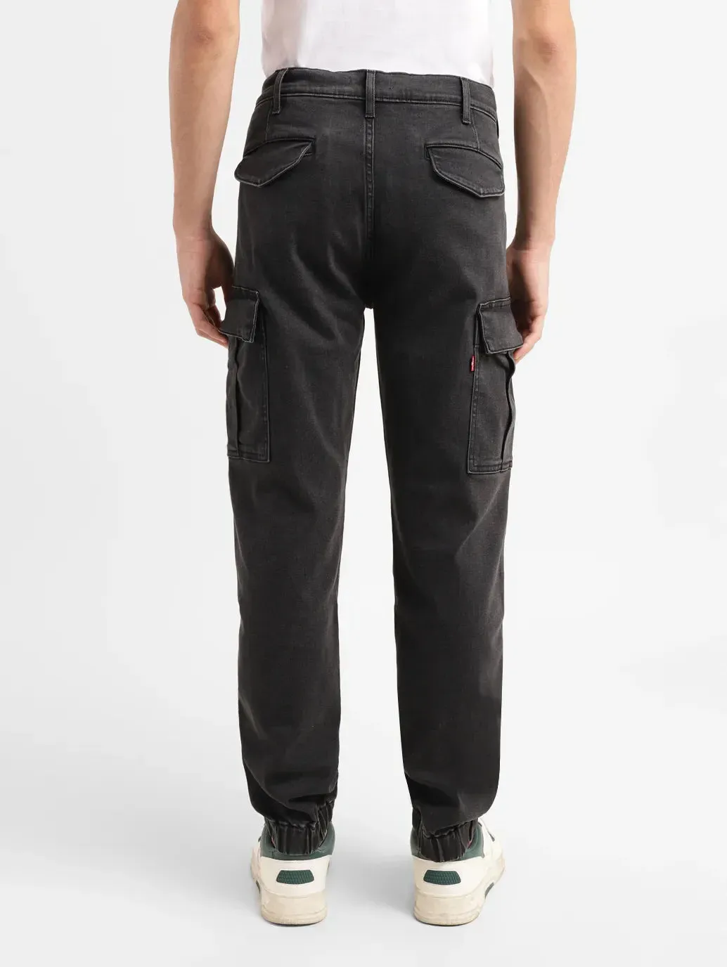 Men's Black Jogger Fit Jeans