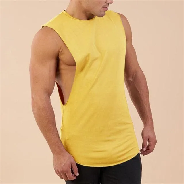 Men's Gyms Fitness Sleeveless Tops