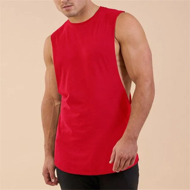 Men's Gyms Fitness Sleeveless Tops