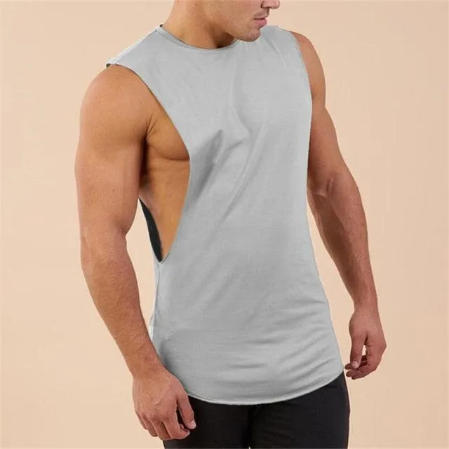 Men's Gyms Fitness Sleeveless Tops