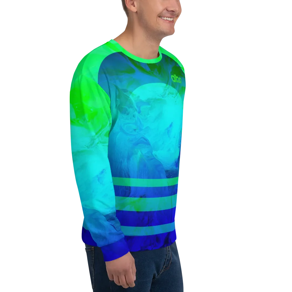 Men's Sweatshirt - Earth Waves