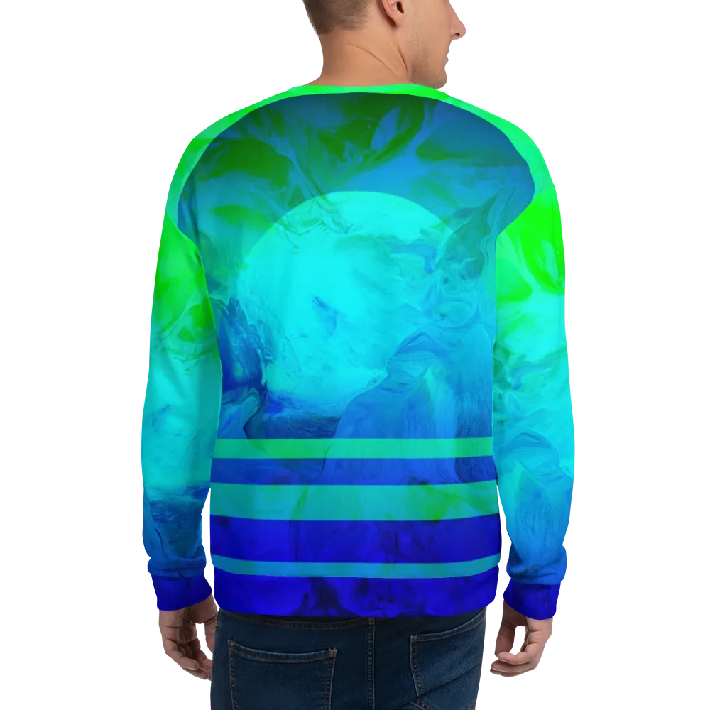 Men's Sweatshirt - Earth Waves