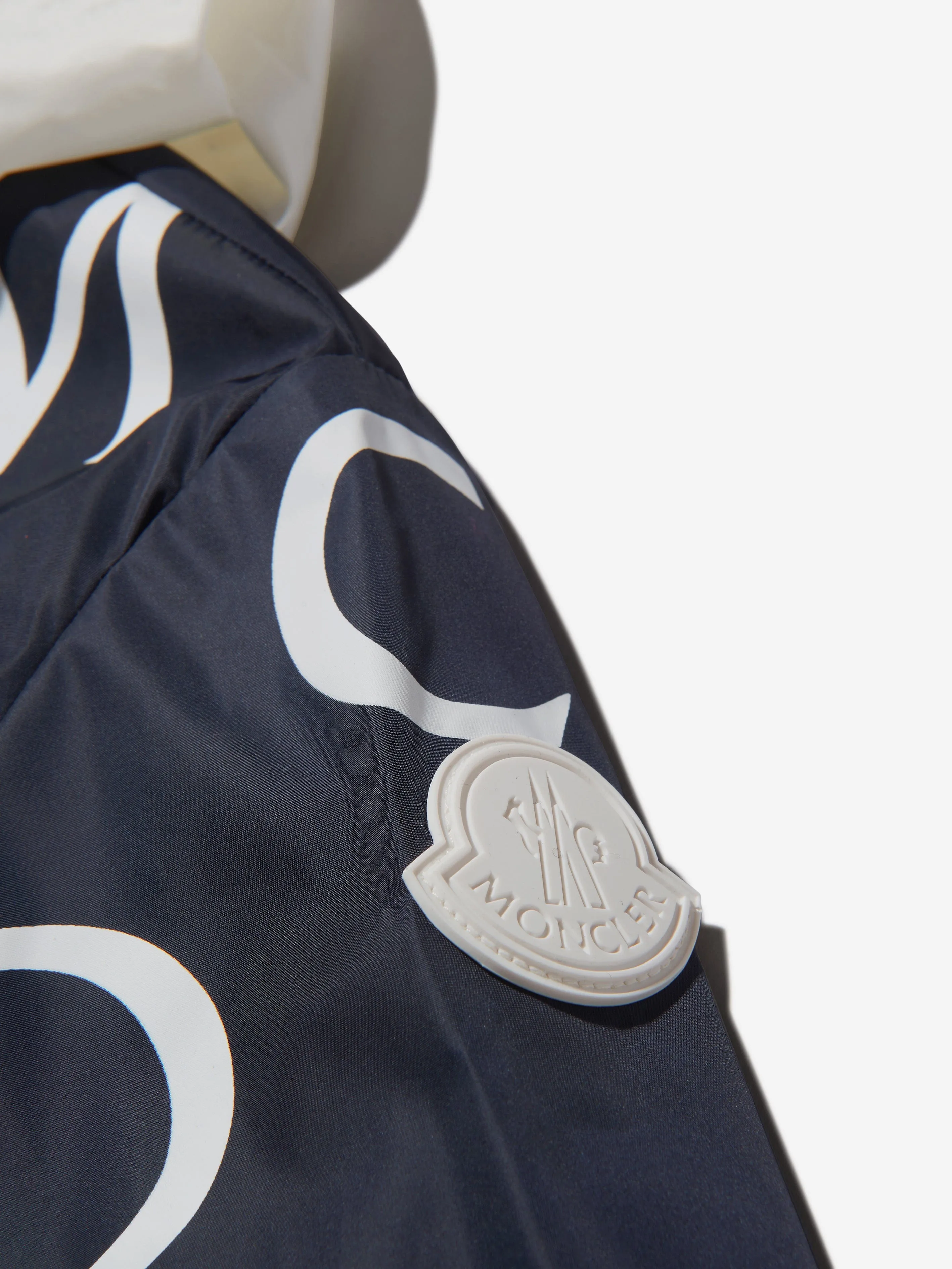 Moncler Enfant Boys Printed Logo Jiro Jacket