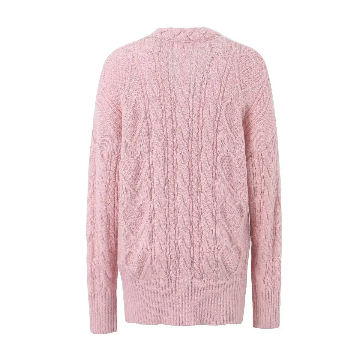 Pre Order:  Fancy Buttons Knitted Sweater