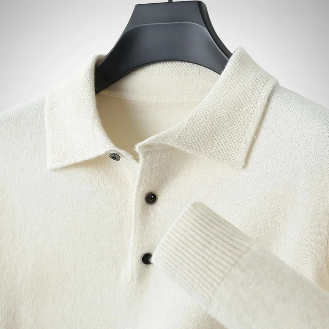 Ramie Shirt Sweater