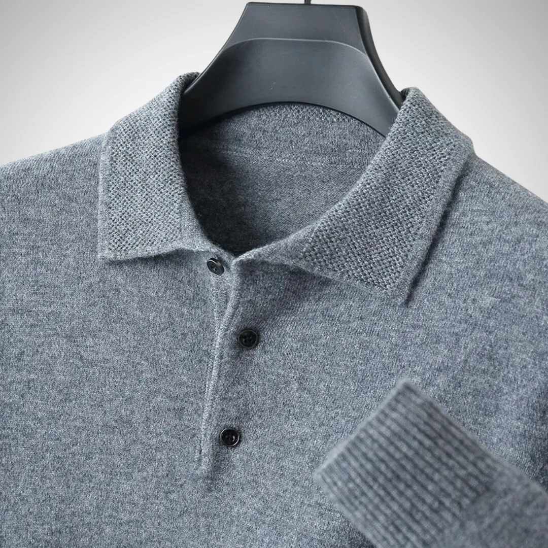 Ramie Shirt Sweater