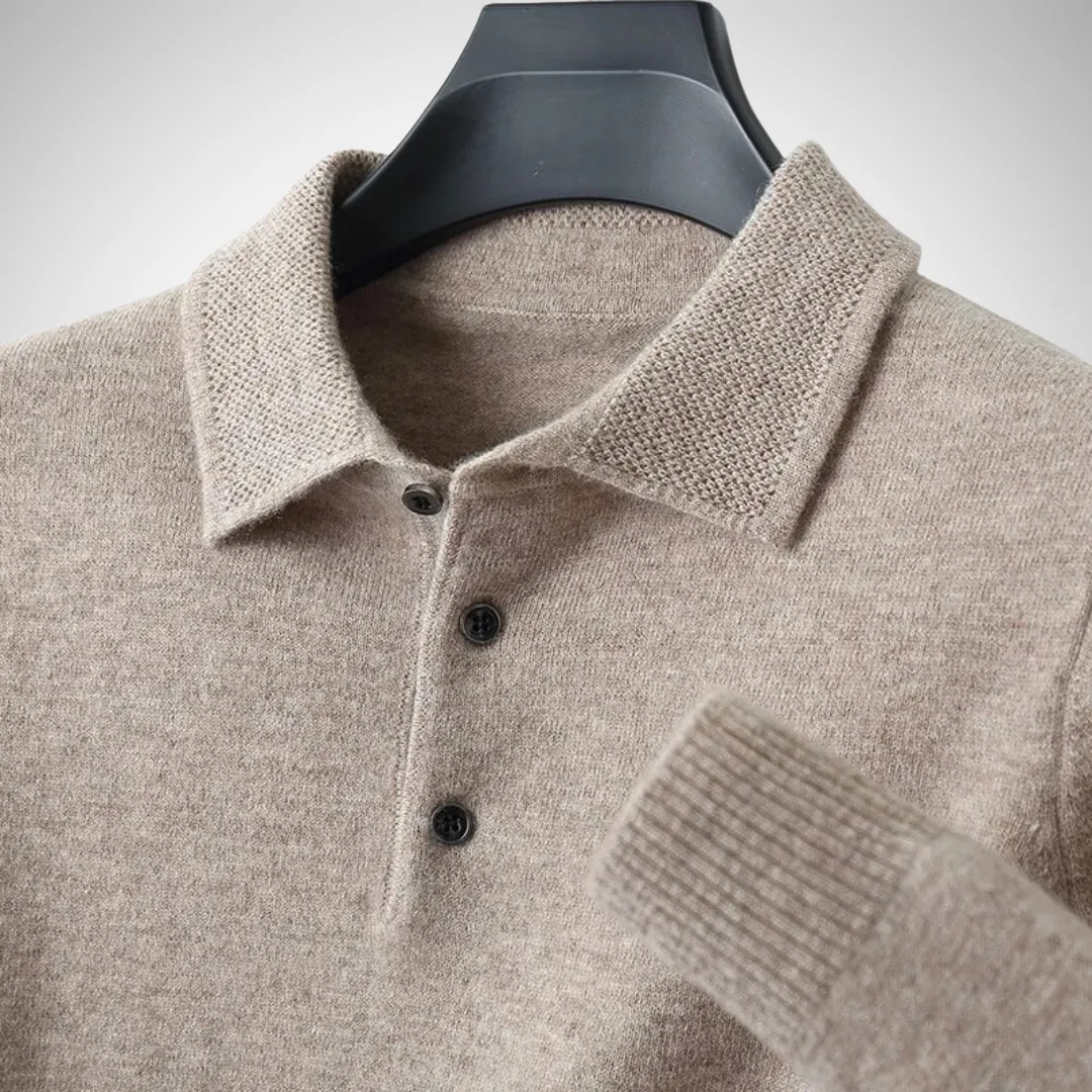 Ramie Shirt Sweater