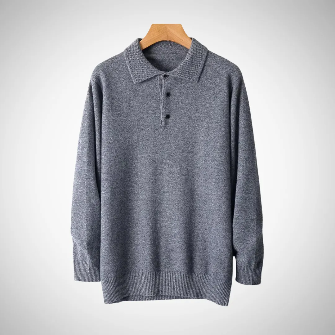 Ramie Shirt Sweater