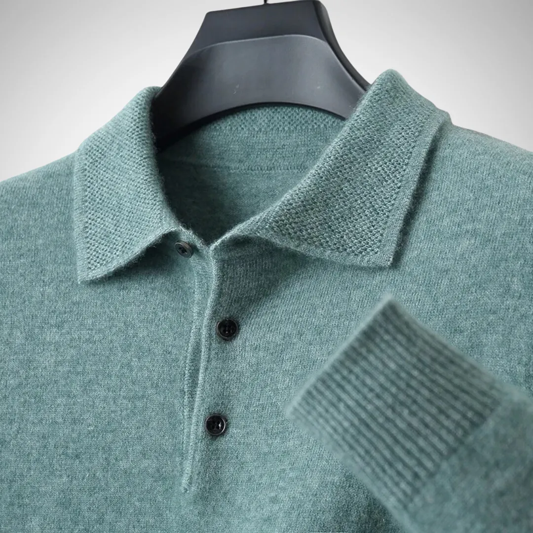 Ramie Shirt Sweater