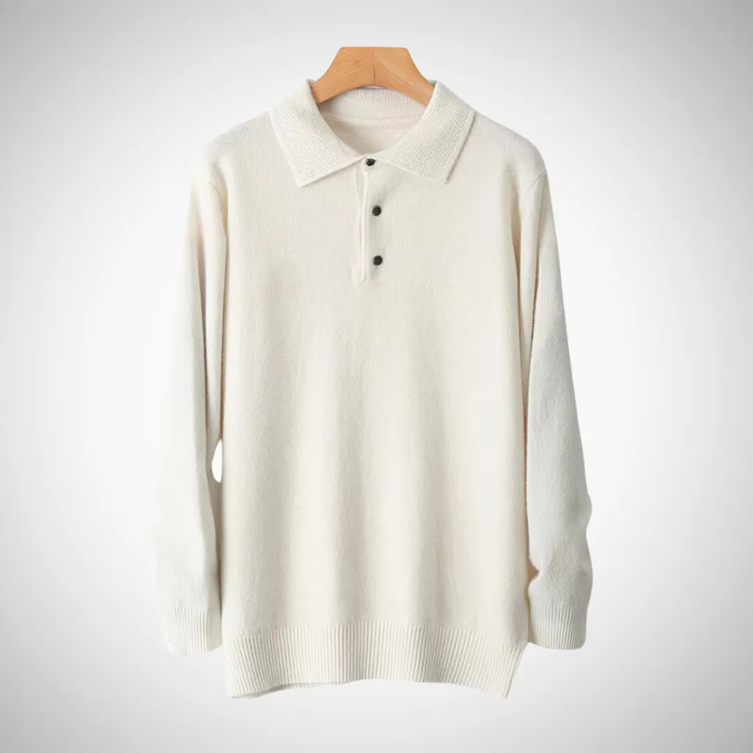 Ramie Shirt Sweater
