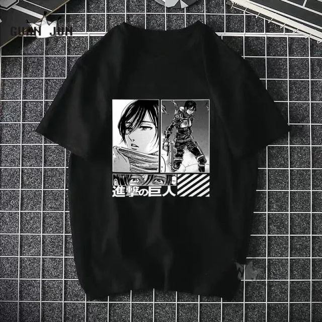 Short-Sleeved Anime T Shirt