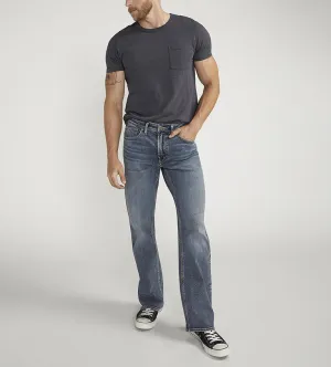 Silver Jeans Mens Zac Relaxed Fit Straight Leg Indigo Jeans