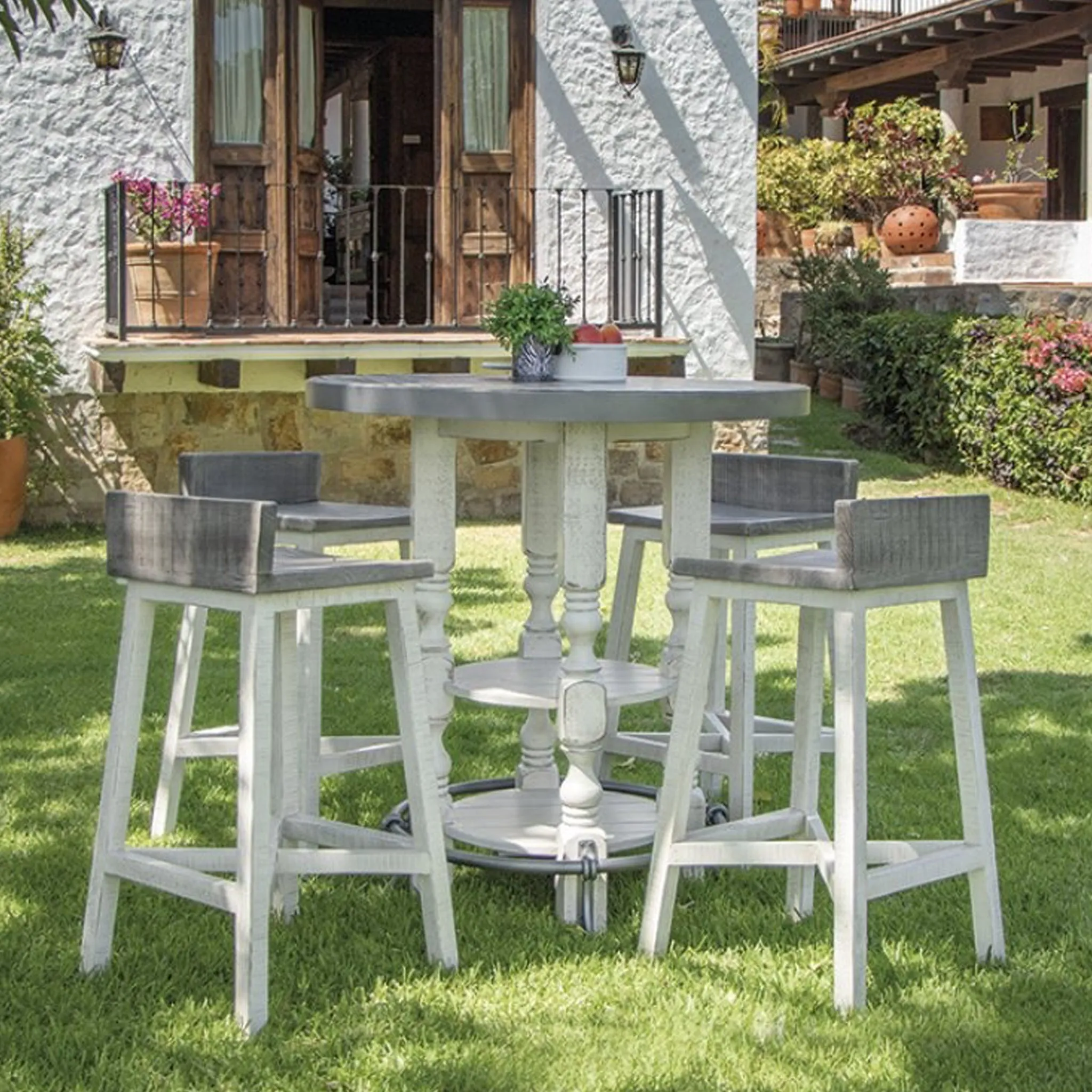 Stonegate Solid Wood Bar Stool - 30" Seat Height
