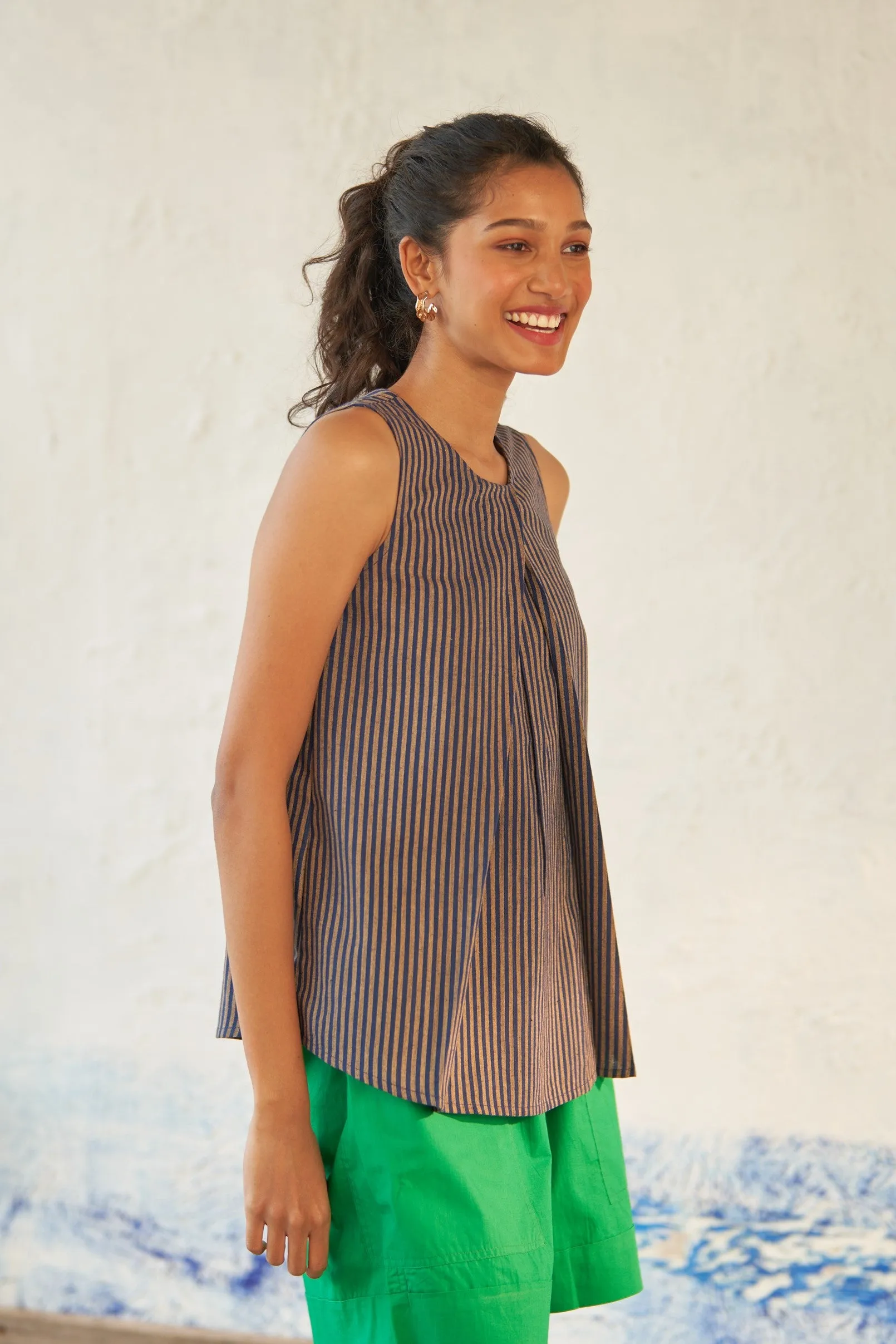 Stripe Swerve Top