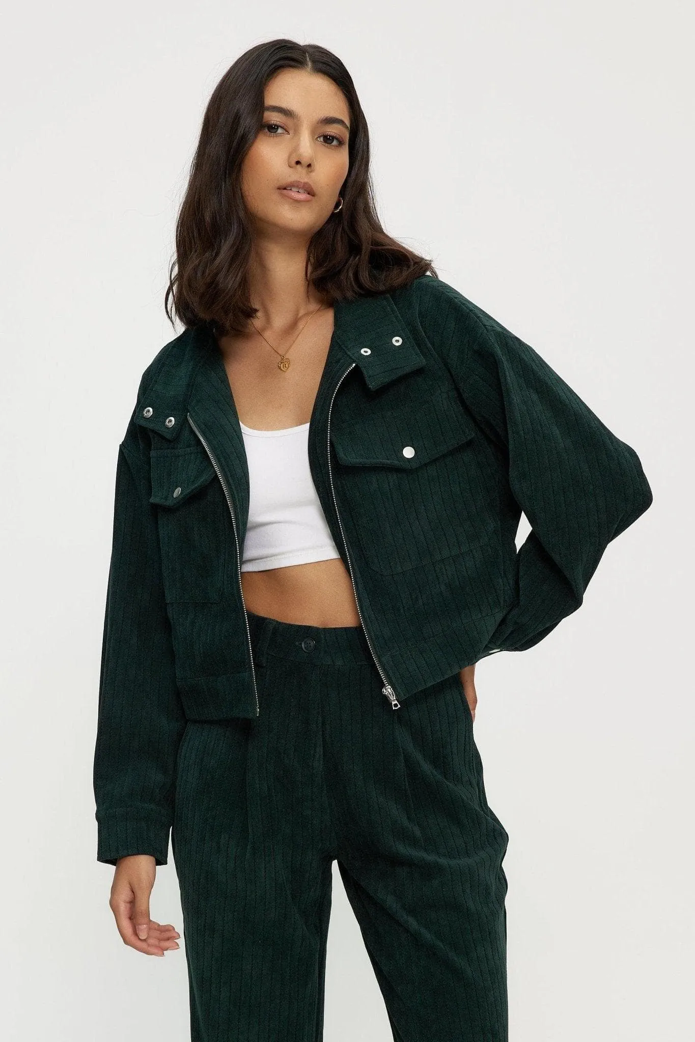 Suede Bomber