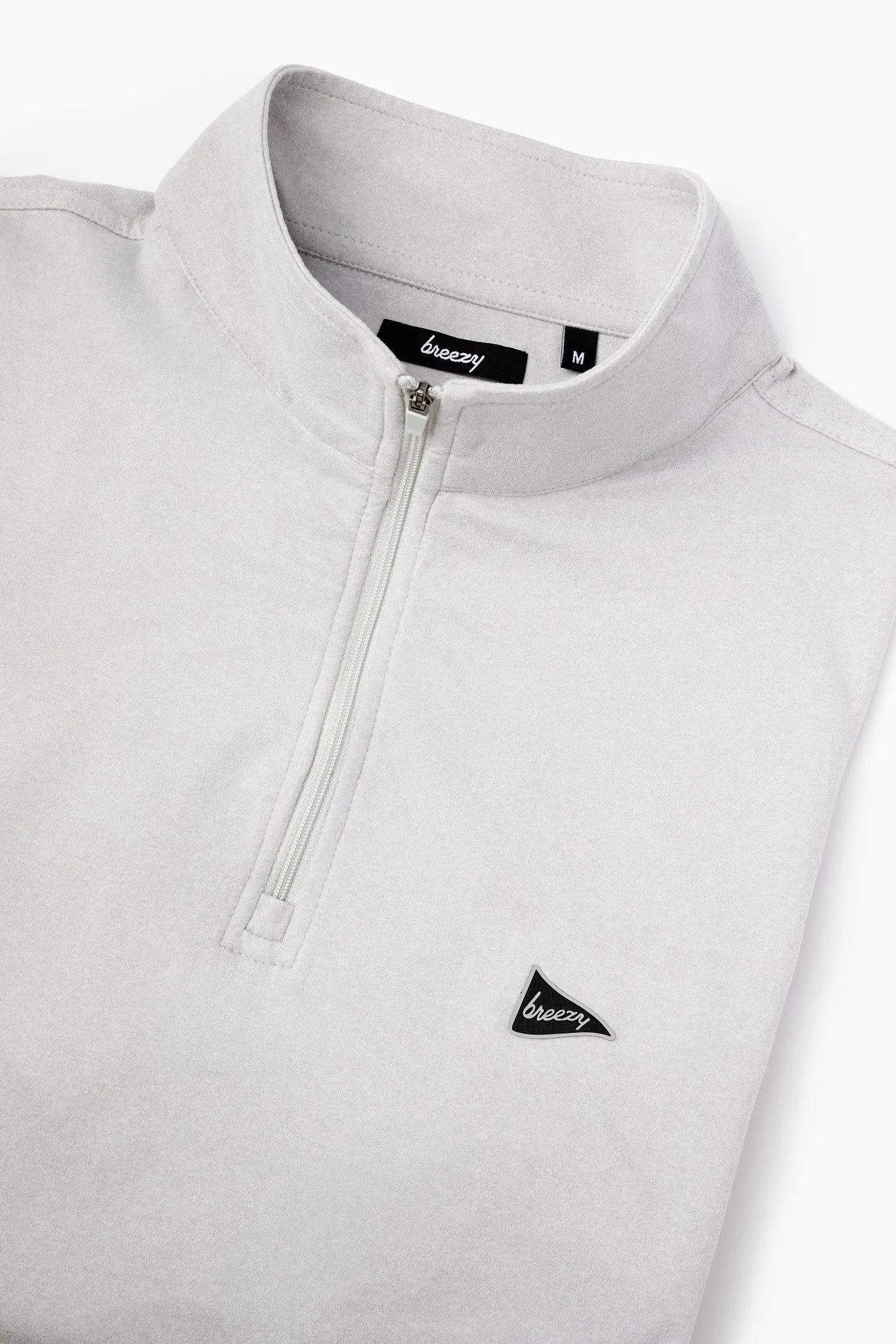 The Gimme Quarter-Zip - White Heather