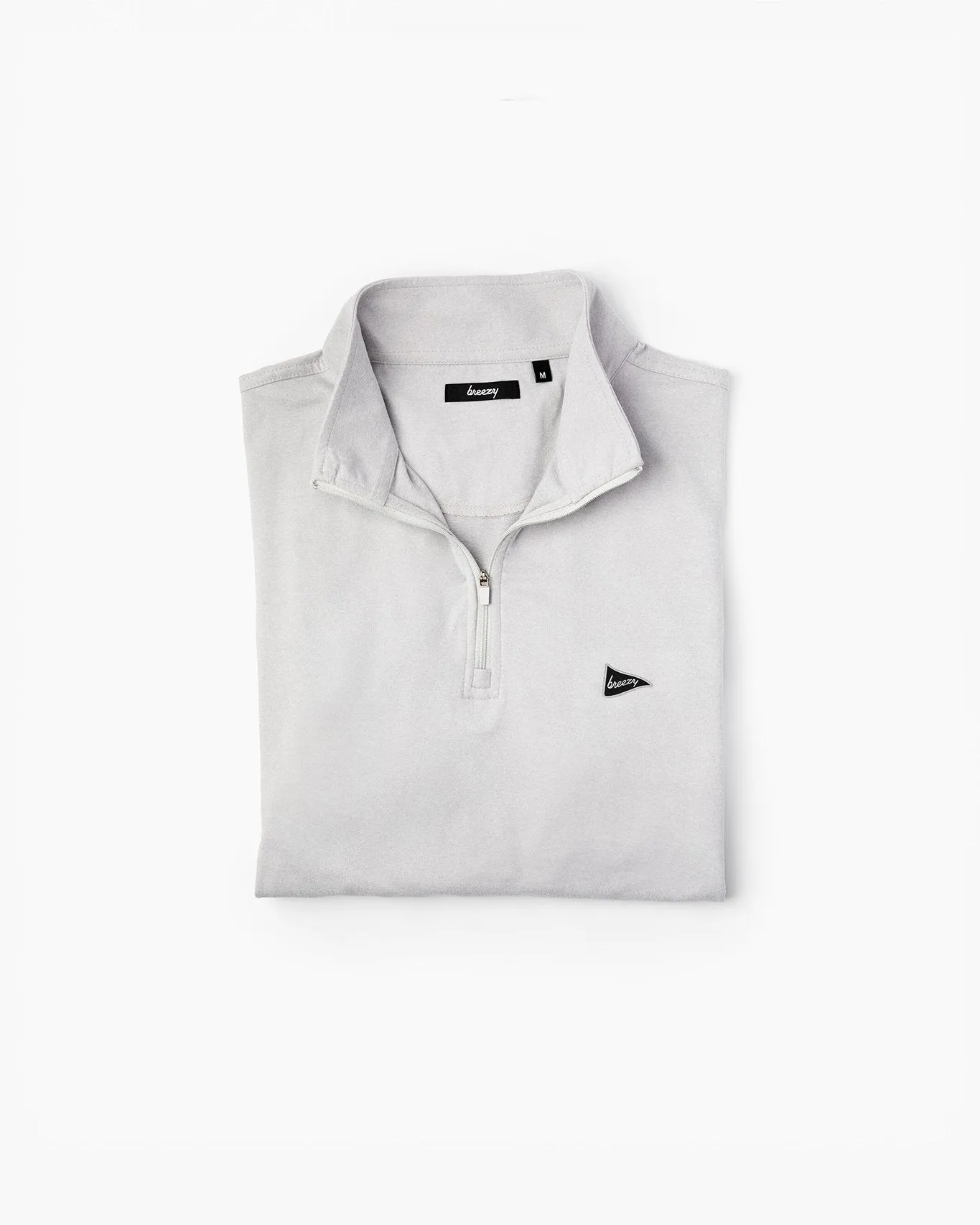 The Gimme Quarter-Zip - White Heather